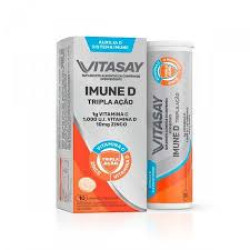 VITASAY IMUNE D TRIP COM 10 CAPSULAS EFERVESCENTE