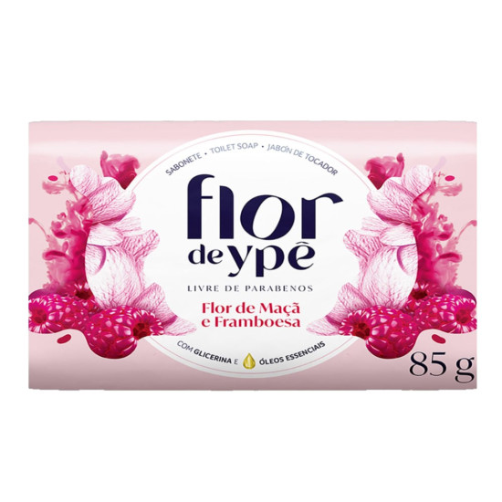 SABONETE FLOR DE YPE FLOR DE MACA E FRAMBOESA 85G
