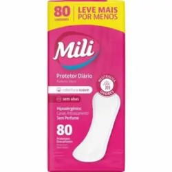 ABSORVENTE MILI PROTETOR DIARIO C/80 UNID