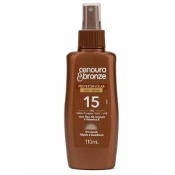OLEO BRONZEADOR CENOURA E BRONZE SPRAY FPS15 110ML