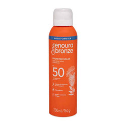 PROTETOR SOLAR AERO CENOURA E BRONZE FPS50 200ML