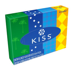 LENCOS PAPEL KISS FACIAL COM 50 UND