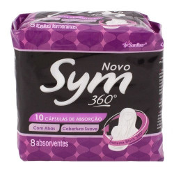 ABSORVENTE SYM 360 SUAVE COM ABAS 8UNID