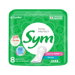 ABSORVENTE SYM SUAVE S/ABAS 8UN