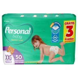 FRALDA PERSONAL BABY HIPER XXG C/50 UND LV50 PG47