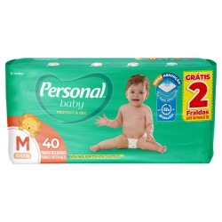 FRALDA PERSONAL M 40 UNIDS