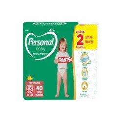 FRALDA PERSONAL BABY TOTAL PROTECT PANTS XG C/40 UND LV40 PG38