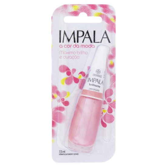 ESMALTE IMPALA PEROLADO BRILHANTE 7,5ML