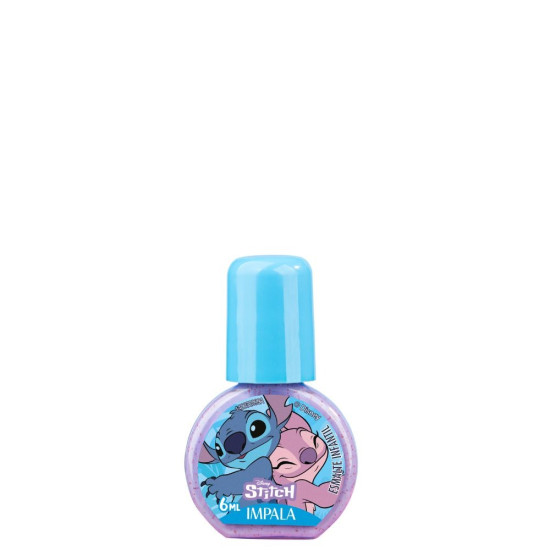 ESMALTE IMPALA INFANTIL STITCH GLITTER NUNCA ABANDONA 6ML
