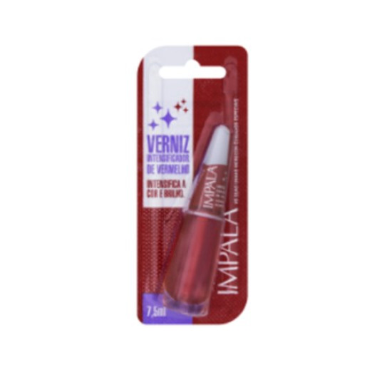 ESMALTE IMPALA VERNIZ INTENSIFICADOR VERMELHO 7,5ML
