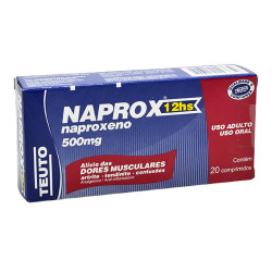 NAPROX 500MG COM 20 CAPSULAS