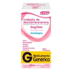 DEXCLORFENIRAMINA XPE C/100 ML TEUTO BRAS