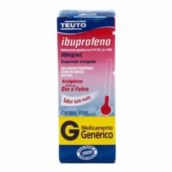 IBUPROFENO 50MG GTS C/30 ML TEUTO BRAS
