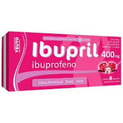 IBUPRIL 400MG COM 8 CAPS GEL