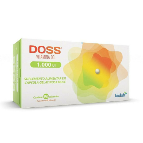 DOSS 1000UI COM 90 CAPSULAS