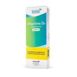 VITAMINA D3 7.000UI COM 12 CAPSULAS BIOLAB