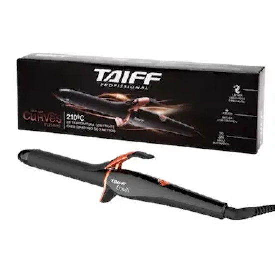 MODELADOR TAIFF PROFISSIIONAL CURVES 1 BIVOLT 25MM