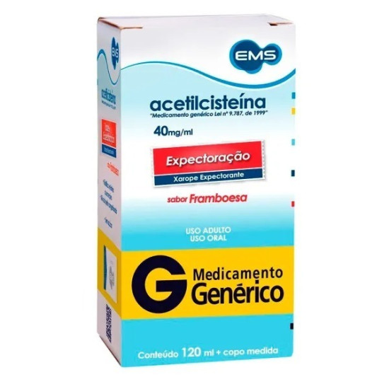 ACETILCISTEINA AD XAROPE COM 120 ML BIOSINTETICA