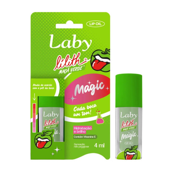 LIP OIL LABY MAGIC LILITH MACA VERDE 4ML