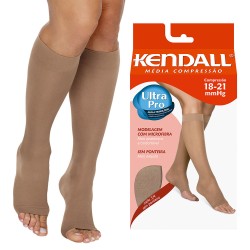 MEIA KENDALL MESCOVA DENTAL COMP 3/4 S/PONT 20MMG FEM TAM M