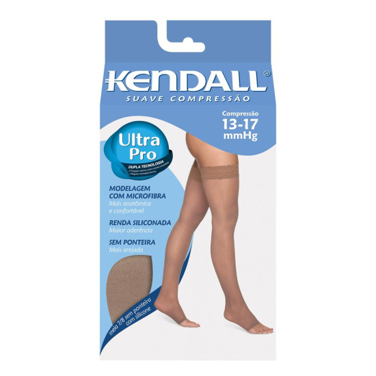 MEIA KENDALL SV COMP 7/8 S/PONT 15MMG TAM MED
