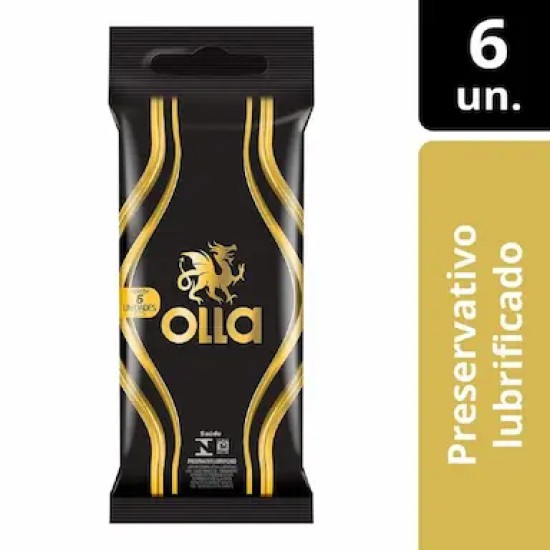 PRESERVATIVO OLLA LUBRIFICADO C/6 UND