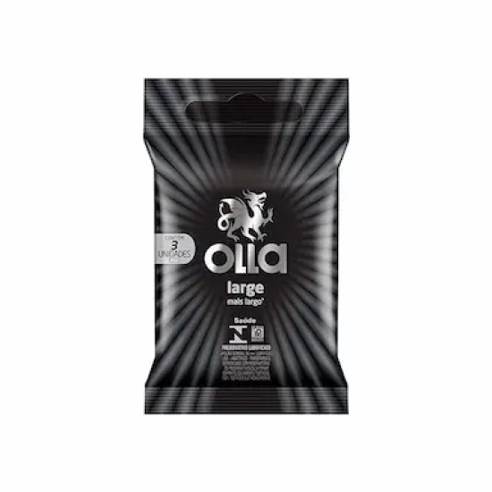 PRESERVATIVO OLLA LARGE 3 UND