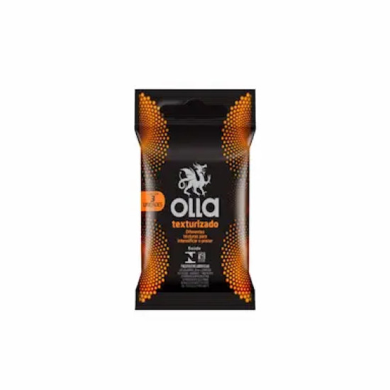 PRESERVATIVO OLLA STIMULUS 3 UNID