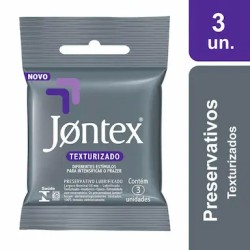 PRESERVATIVO JONTEX TEXTURIZADO 3 UNID