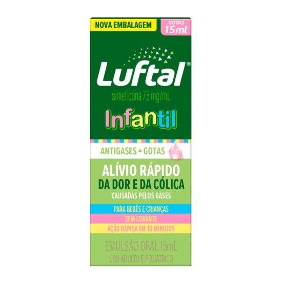 LUFTAL INF 75 MG C/15 ML