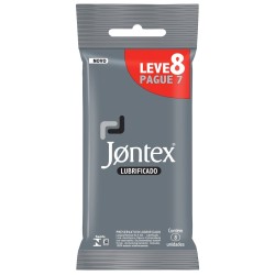 PRESERVATIVO JONTEX LUBRIFICADO LV8 PG7 UND