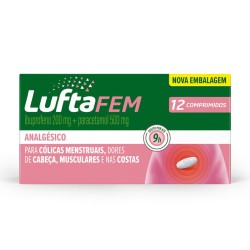 LUFTAFEM 200+500 MG C/12 COMPRIMIDOS