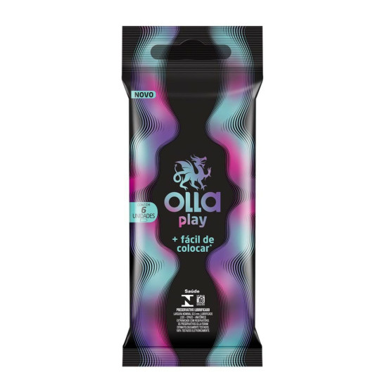 PRESERVATIVO OLLA PRAZER DA PELE COM 2UND
