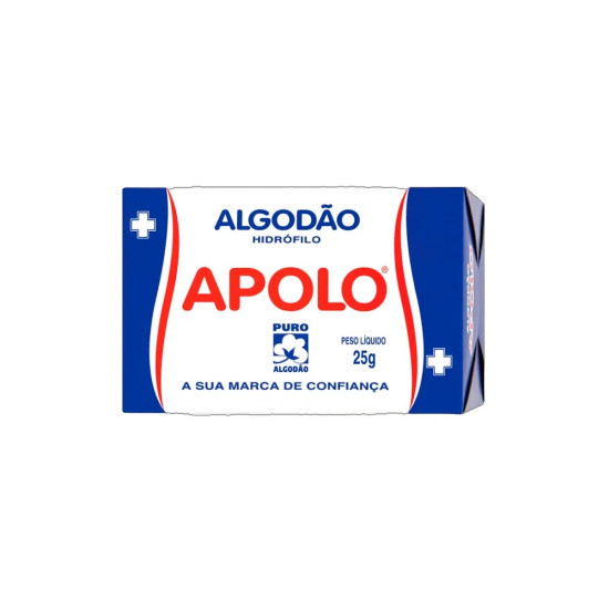 ALGODAO APOLO HIDROFILO 25G