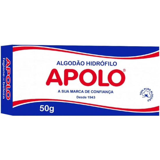 ALGODAO APOLO HIDROFILO 50G