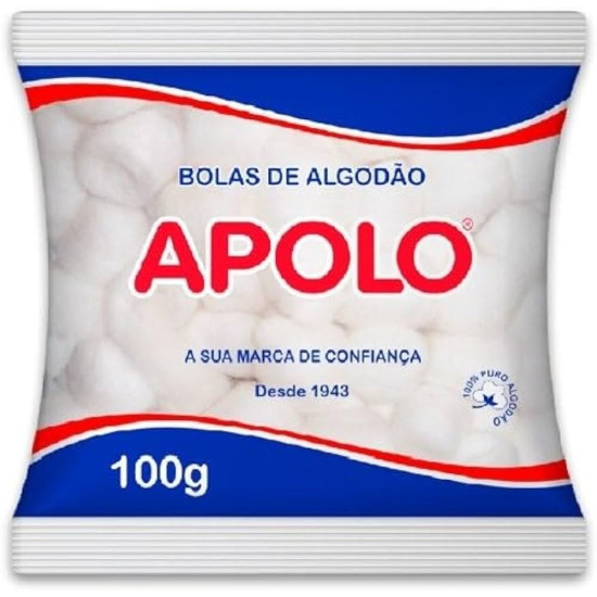 ALGODAO APOLO BOLAS 100G