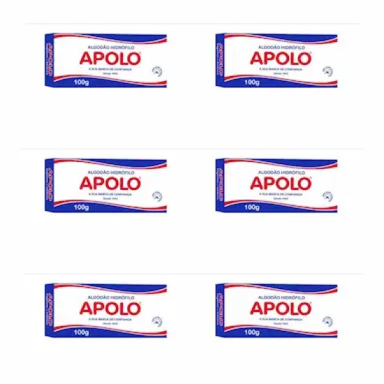 ALGODAO APOLO HIDROFILO 100G