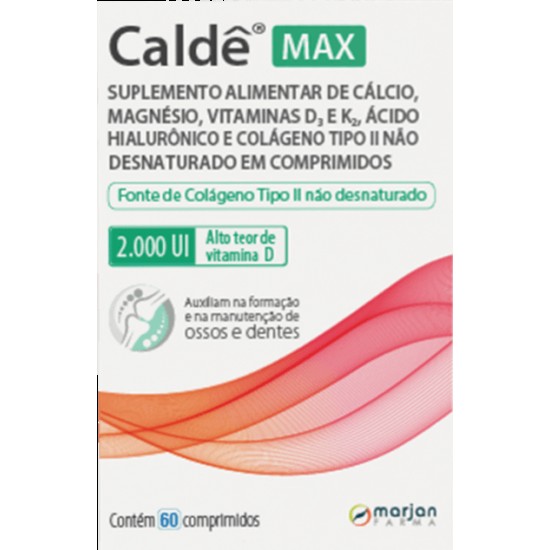 CALDE MAX 2.000UI C/60 COMPRIMIDOS