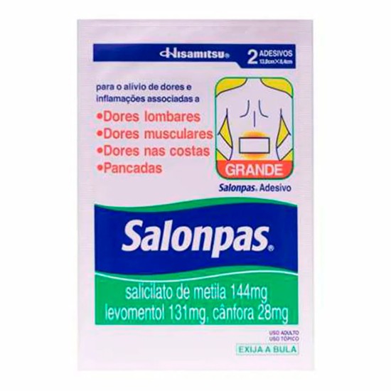 SALONPAS EMPLASTRO GDE C/2 UND