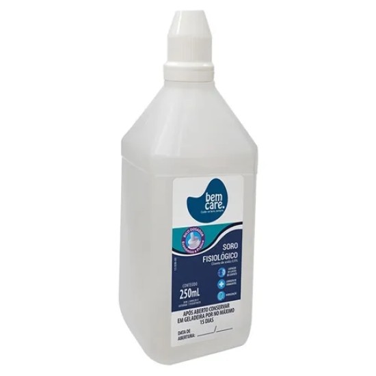 SORO FISIOLOGICO BEM CARE 250ML