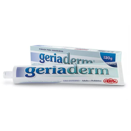 GERIADERM POMADA PARAASSADURA COM 120 G