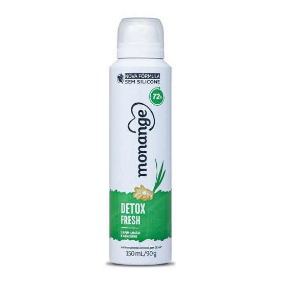 DESODORANTE AEROSOL SOL MONANGE DETOX FRESH 150ML