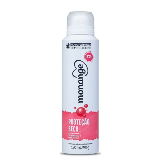 DESODORANTE AEROSOL SOL MONANGE PROTECAO SECA 150ML