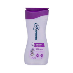 SABONETE LIQUIDO MONANGE FLOR DE LAVANDA 240ML