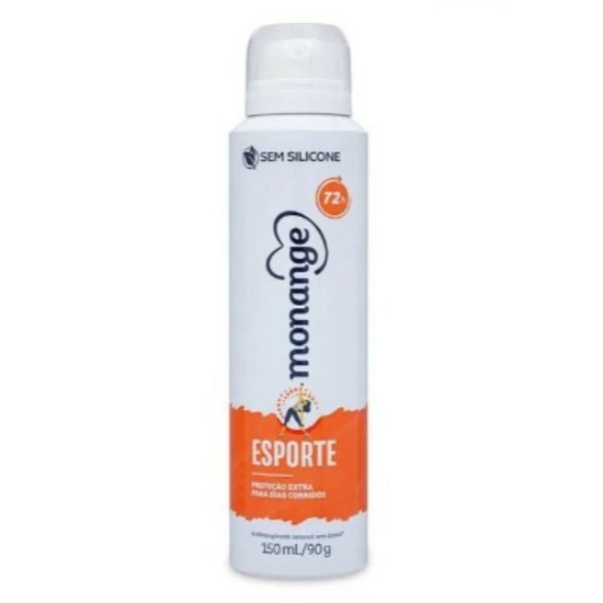 DESODORANTE AEROSOL SOL MONANGE FEM ESPORTE 150ML