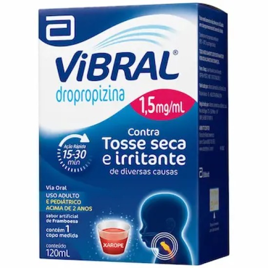 VIBRAL 1,5MG XPE FR 120ML PED