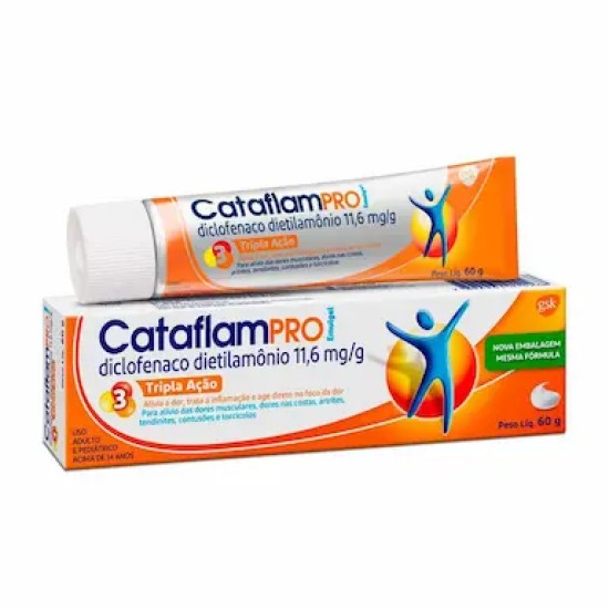 CATAFLAM EMULGEL C/60 GR
