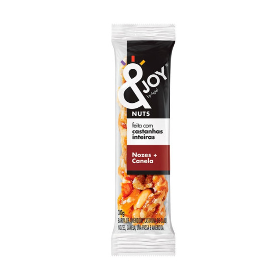 BARRA DE MIXED NUTS NOZES E CANELA 30G