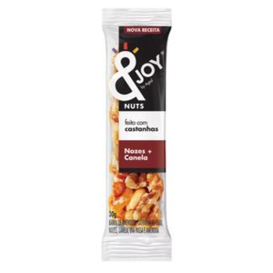 BARRA DE MIXESCOVA DENTAL NUTS NOZES E CANELA 30G