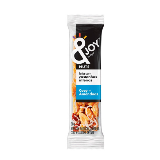 BARRA DE MIXED NUTS COCO/AMENDOAS 30G